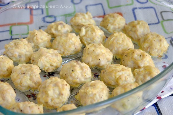 Ещё одно коронное блюдо! Нежные куриные шарики в сырно-сливочном соусе