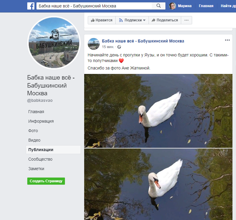 Начинать день с прогулки около Яузы советуют в Бабушкинском