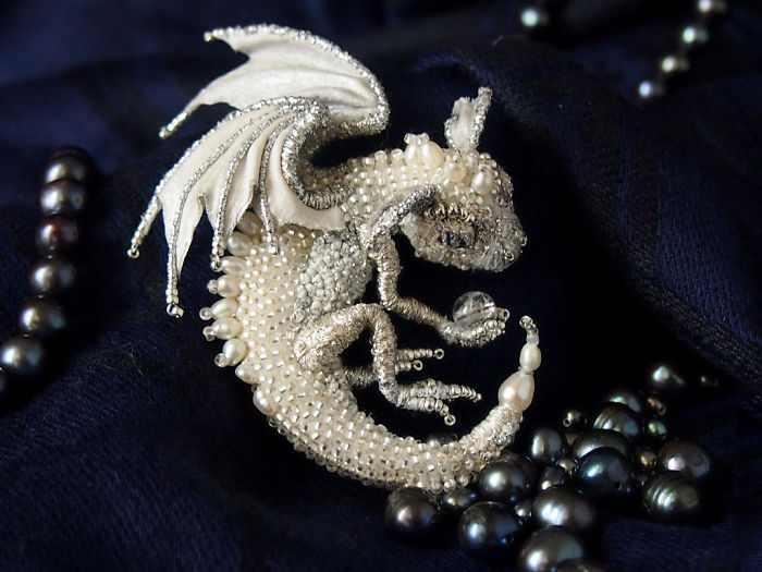 Embroidered Dragons