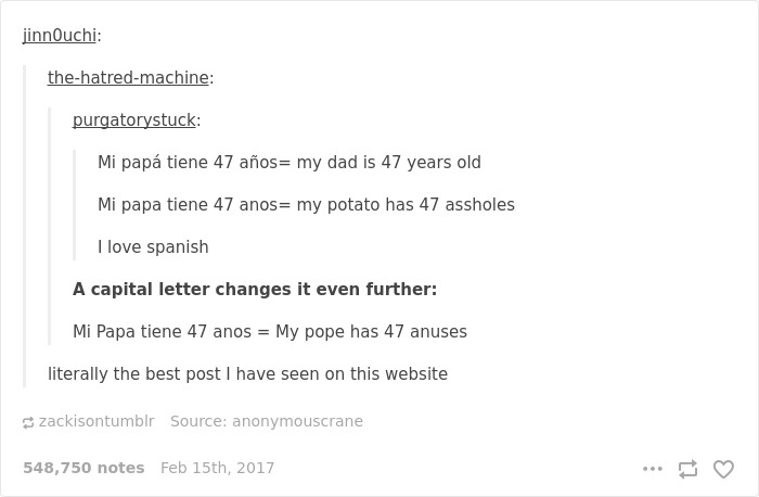 Spanish Language