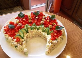 как приготовить салат русская красавица с фото