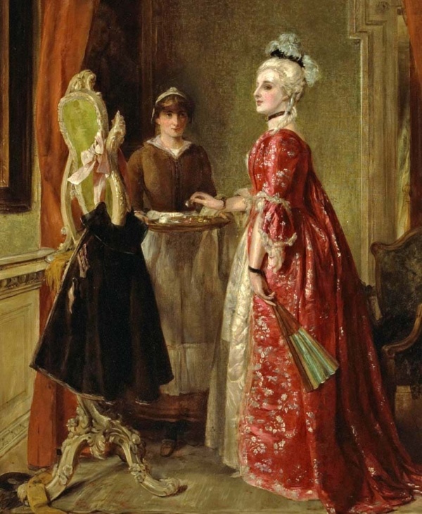 картина художника Джона Колкотта Хорсли – 08 художник John Callcott Horsley (Джон Колкотт Хорсли) картины – 08