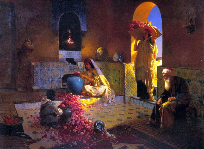 История парфюмерии – арабская парфюмерия