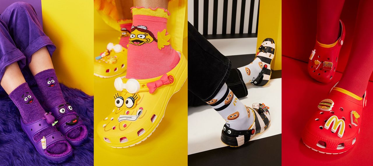 McDonald’s и Crocs выпускают линию обуви стоимостью $75 McDonald’s и Crocs выпускают линию обуви стоимостью $75