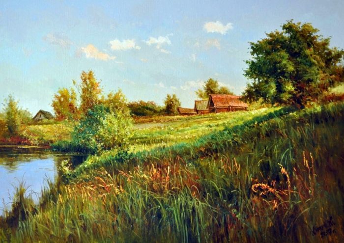 работы Алексея Аникина – 10 ХУДОЖНИК АЛЕКСЕЙ АНИКИН. ЦВЕТУЩИЕ ЛУГА