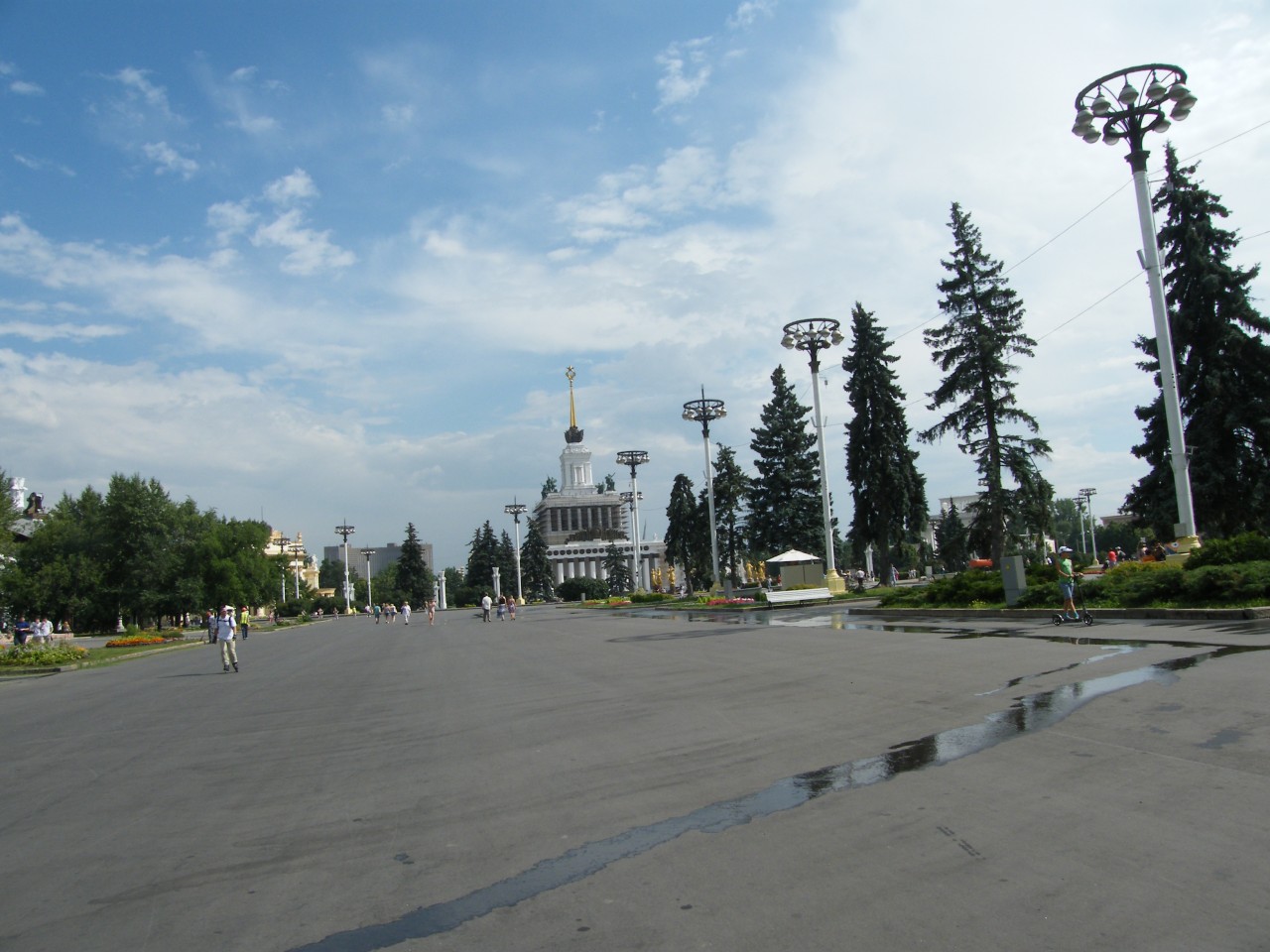 Выставка Достижения Народного Хозяйства. Прогулки по Москве. ВДНХ 2014