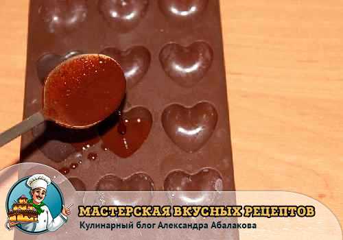 Рецепт конфет в формах своими руками Рецепт конфет в формах своими руками