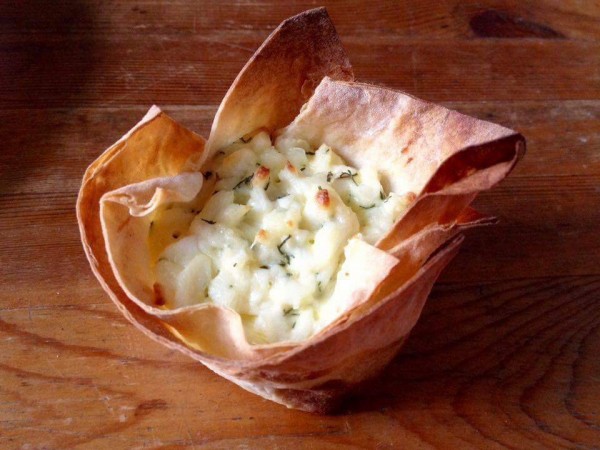 Вкуснейшие корзинки из лаваша Вкуснейшие корзинки из лаваша