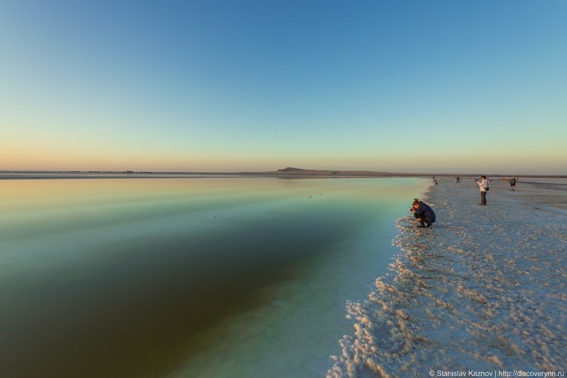 Рассвет на озере Баскунчак путешествия, факты, фото
