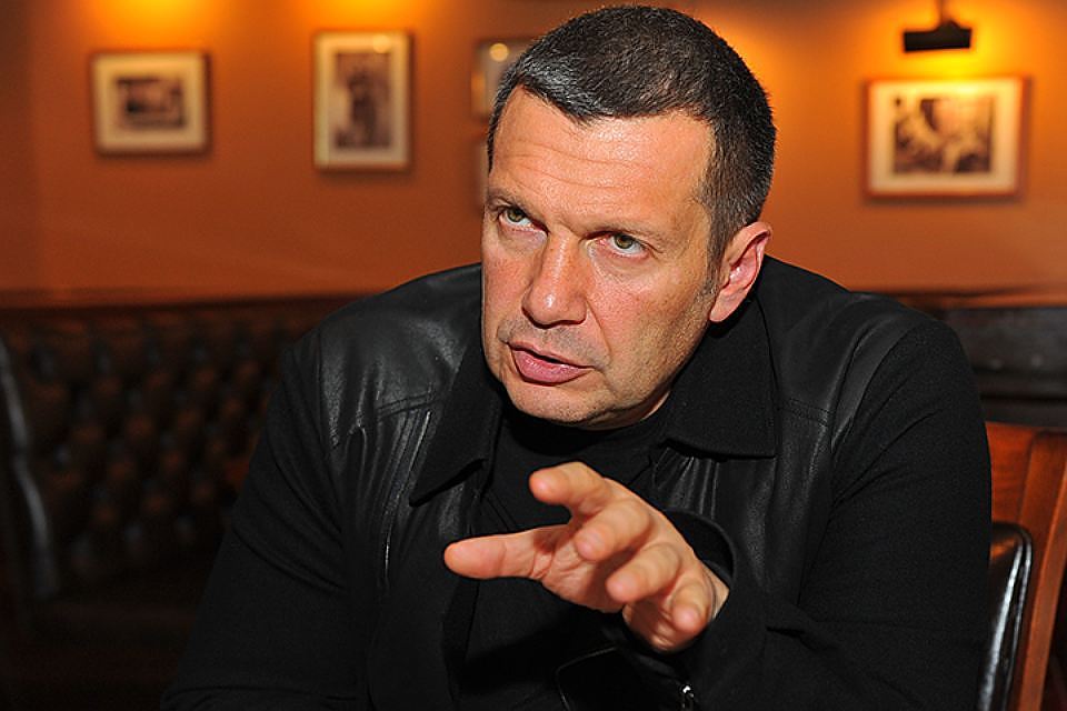Телеведущий Владимир Соловьев