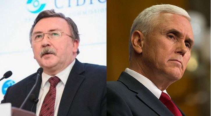 МИД РФ ответил на обвинения Пенса: Не хотелось бы использовать бранных слов МИД РФ ответил на обвинения Пенса: Не хотелось бы использовать бранных слов