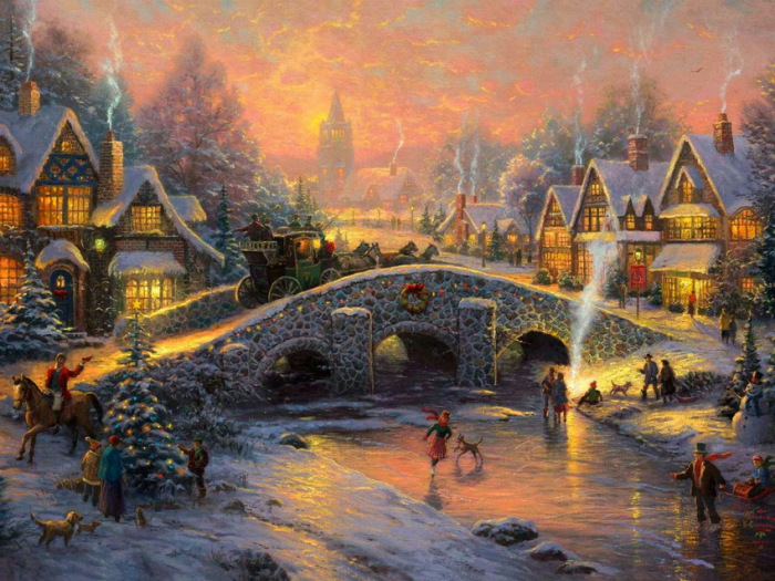   . : Thomas Kinkade.