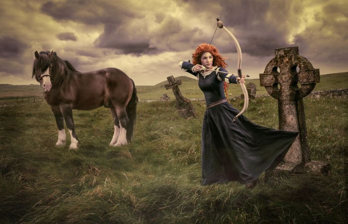 Храбрая сердцем. Автор: Johanna Vaurio-Teravainen. Храбрая сердцем. Автор: Johanna Vaurio-Teravainen.