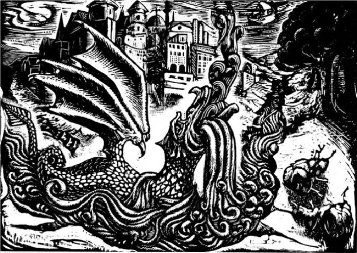 Где можно увидеть средневековых драконов в наши дни