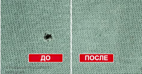 Простой прием, который поможет незаметно убрать дырки на любых вещах