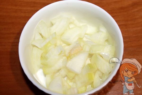 нарезанный лук нарезанный лук