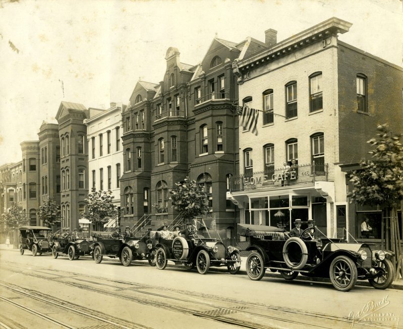 Pullman в Вашингтоне, округ Колумбия, 1912 Pullman в Вашингтоне, округ Колумбия, 1912 винтажные фото, история, олдтаймер, ретро, ретро авто, ретро фото, старина, фото