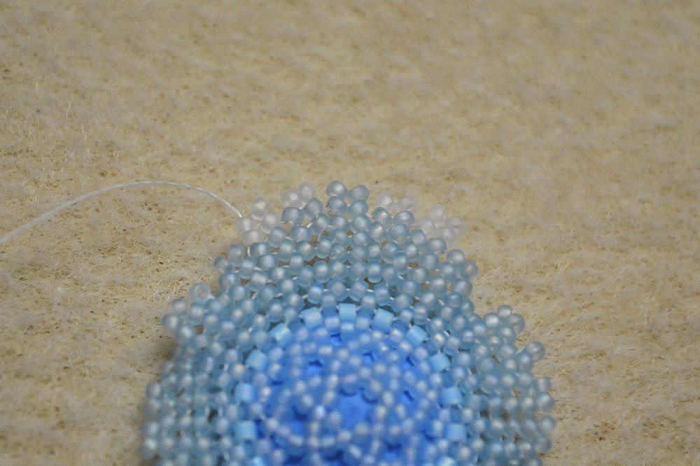 Создаем колье с цветком «Summer Blue» Создаем колье с цветком «Summer Blue»