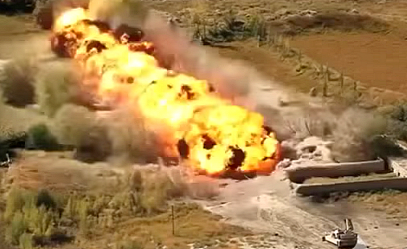 Советский «Метеорит» в деле: кадры уничтожения снайперов в Дамаске
