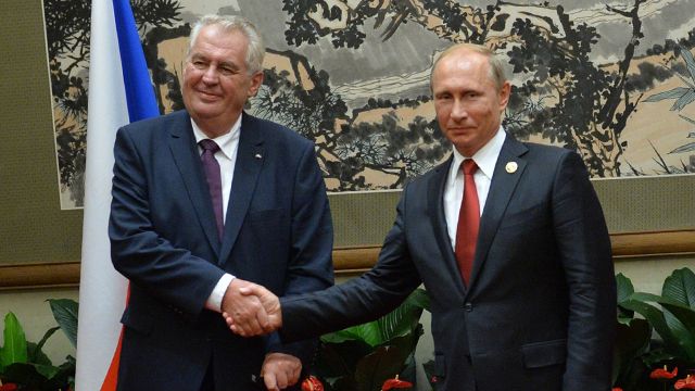 В Кремле рассказали о темах, который Путин обсудит в ходе встречи с коллегой из Чехии