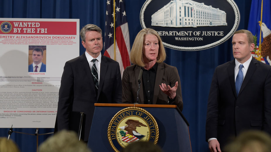 Власти США предъявили обвинения во взломе серверов Yahoo в 2014 году группе хакеров, включая граждан РФ