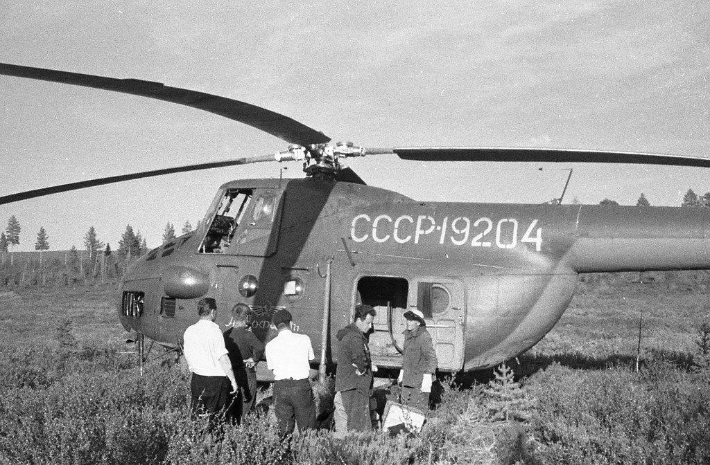 Ми-4 в Якутии. Ми-4 в Якутии.