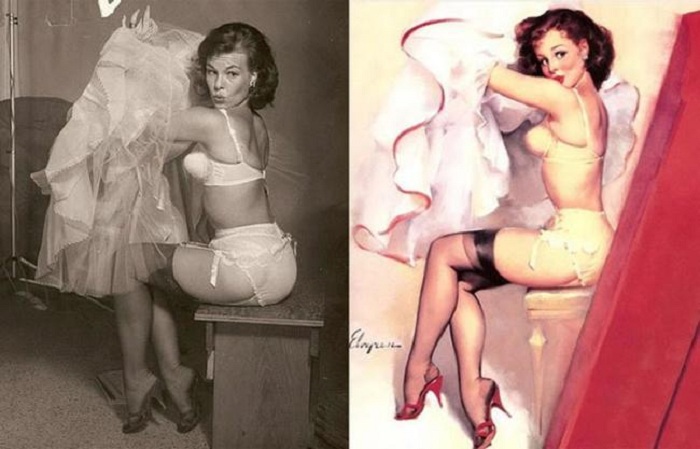 Pin-Up-девушки и их реальные прототипы. Pin-Up-девушки и их реальные прототипы.