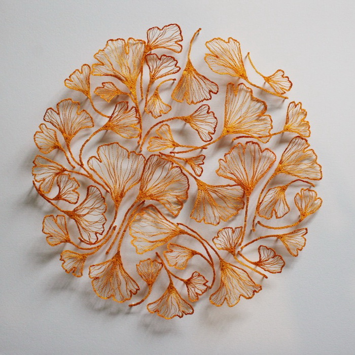 Необычная вышивка от Meredith Woolnough Необычная вышивка от Meredith Woolnough