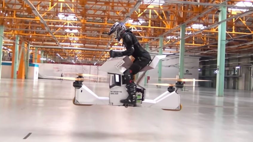Российская компания показала обновленный ховербайк Scorpion