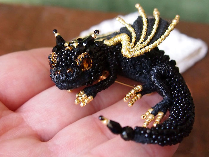 Embroidered Dragons