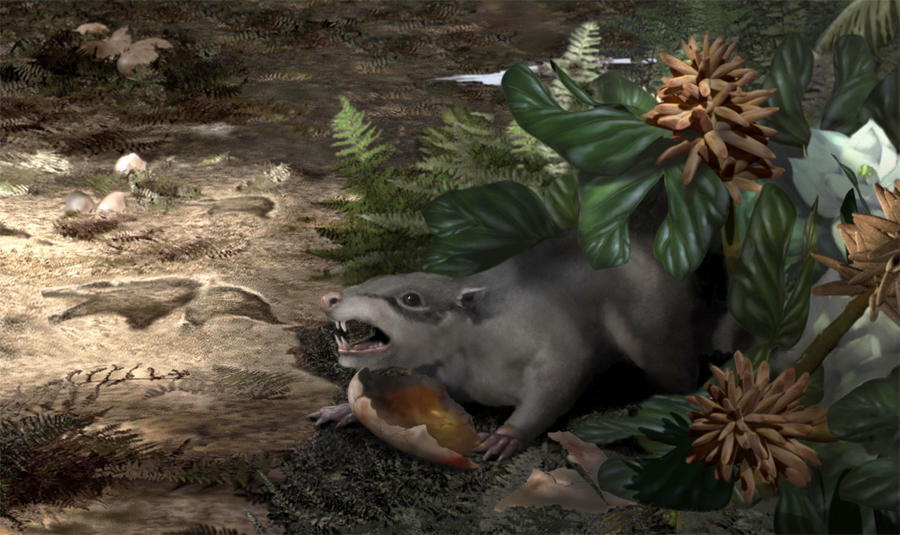 Ученые нашли древнего барсука, поедавшего динозавров