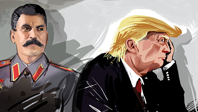 И до Трампа дотянулся проклятый Сталин! И до Трампа дотянулся проклятый Сталин!