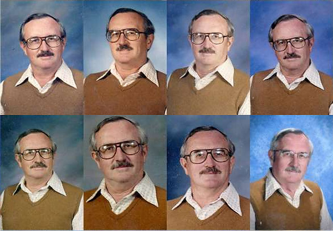 Учитель 40 лет подряд надевал один и тот же наряд для фотографирования с классом Учитель 40 лет подряд надевал один и тот же наряд для фотографирования с классом