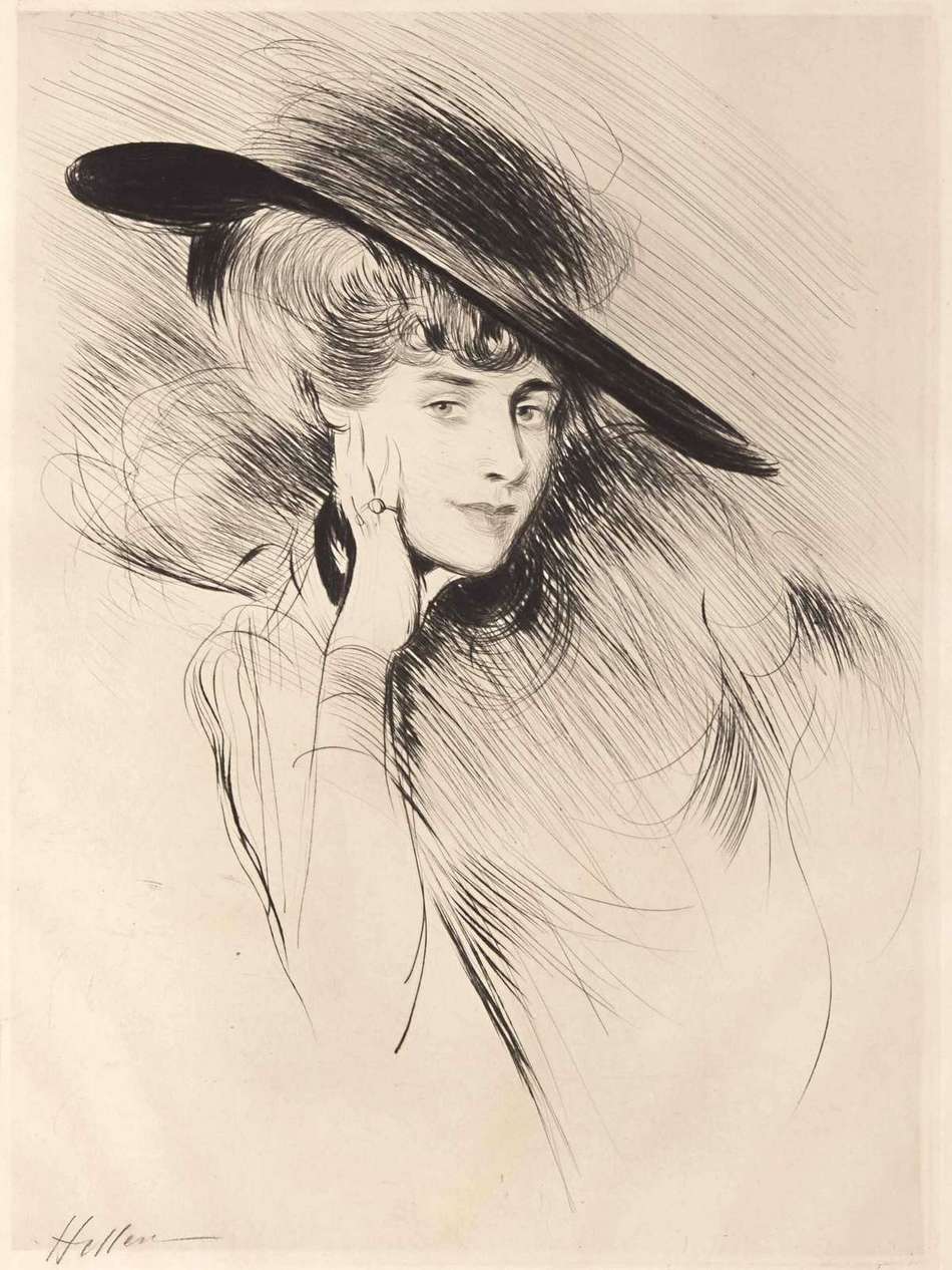 Шляпки. Художник Поль Сезар Эллё 1859 — 1927 Шляпки. Художник Поль Сезар Эллё 1859 — 1927