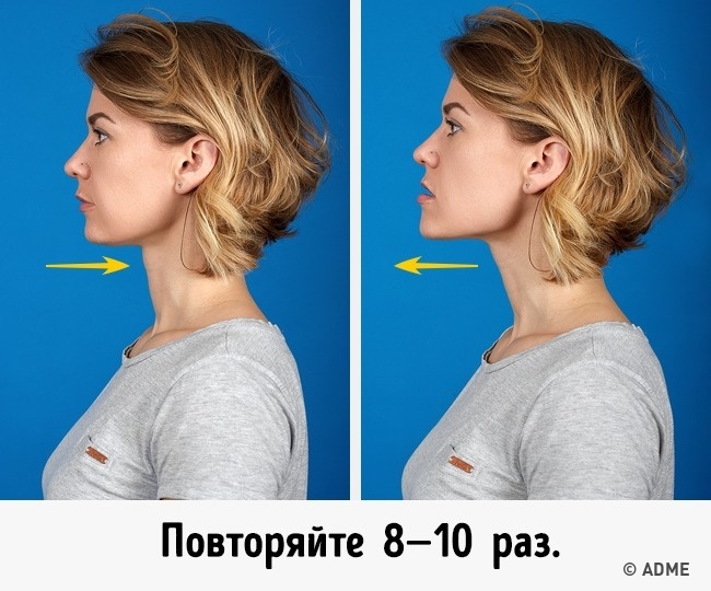 7 самых действенных упражнений, чтобы избавиться от второго подбородка 7 самых действенных упражнений, чтобы избавиться от второго подбородка