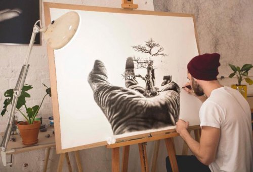 Фотореалистичные рисунки, которые создаёт художник Йоно Драй (15 фото) Фотореалистичные рисунки, которые создаёт художник Йоно Драй (15 фото)