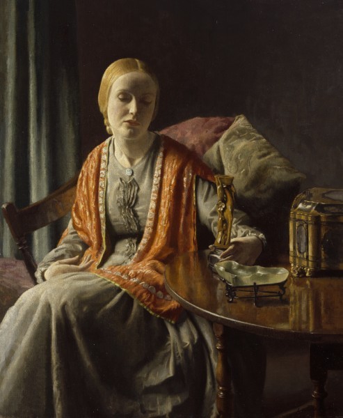 Страсть её таилась молча... Британский художник Leonard Campbell Taylor (1874 - 1969)