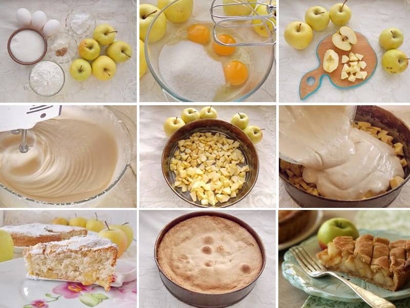 Рецепт пошагово вкусная шарлотка 141