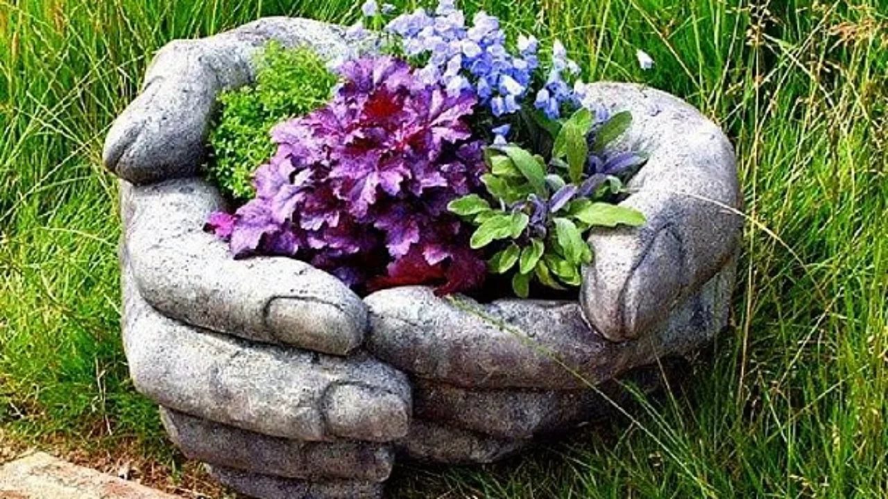 Необычная клумба для дачи Необычная клумба для дачи