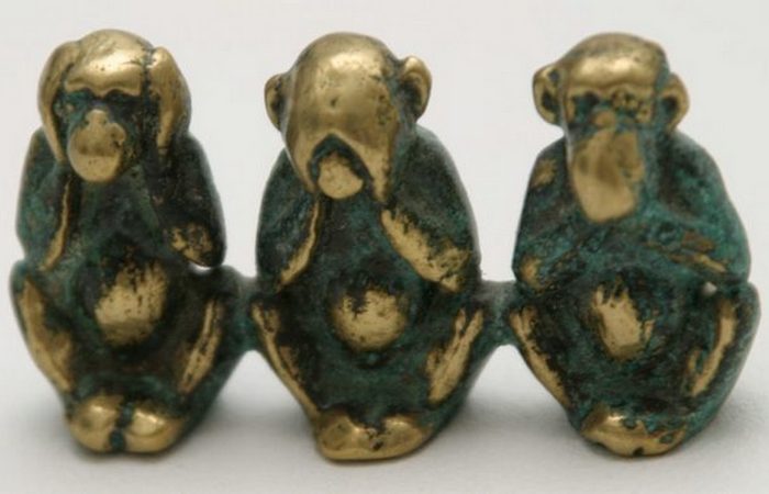 Мидзару, Кикадзару, Ивадзару: история трёх японских обезьян, ставших символом женской мудрости