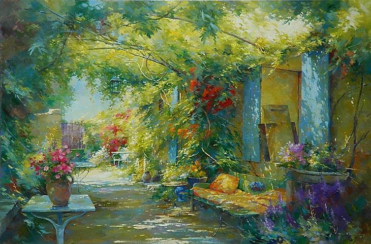 Солнечное настроение в творчестве Йохана Мессели (Johan Messely)