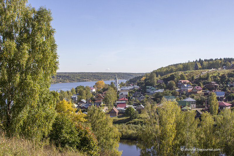 Плёс. Золотая осень на Волге путешествия, факты, фото