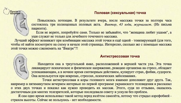 Акупунктурные Точки Для Снижения Веса