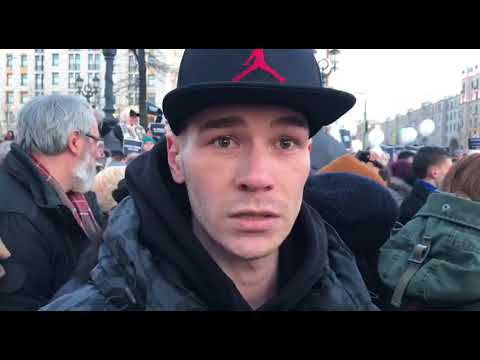 Оппозиция проводит в Москве  митинг в память жертв пожара в Кемерово