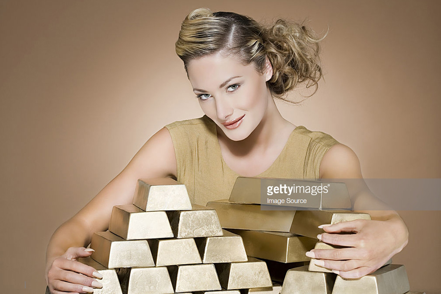 Gold-Bar-Woman Gold-Bar-Woman