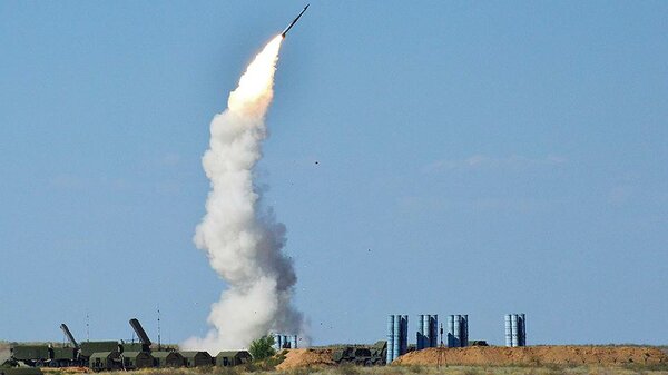 Фото: учебные стрельбы ЗРК С-300