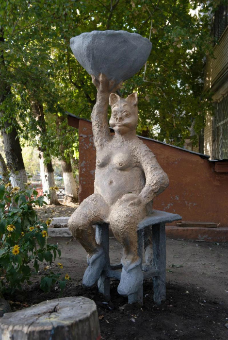 Странный кот. Странный кот.