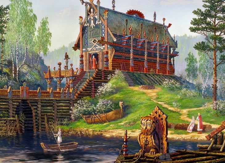5. Начало строительства дома. 5. Начало строительства дома. древние славяне, история, обряды