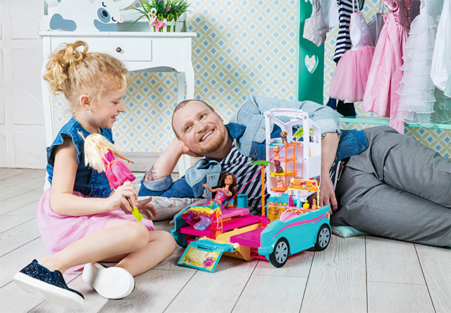 Сергей Сафронов с дочерью Алиной