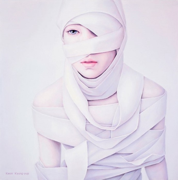 Истерзанная сомнениями. Автор: Kwon Kyung-yup. Истерзанная сомнениями. Автор: Kwon Kyung-yup.